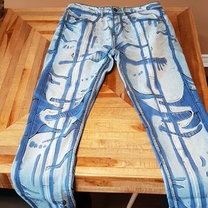 Cel shaded slim fit jeans LIMITED EDITION size 30
